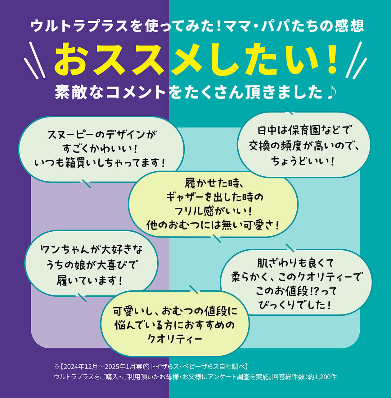 ウルトラプラスを使ってみた！ママ・パパたちの感想 オススメしたい