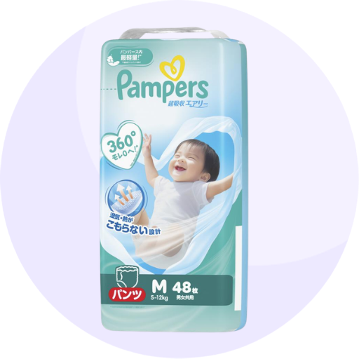 パンパース パンツタイプ Mサイズ