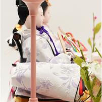 【雛人形】ケース飾り 親王飾り「桜刺繍金ぼかしパノラマアクリル」 (322123)ひな人形 コンパクト トイザらス・ベビーザらス限定【メーカー直送】