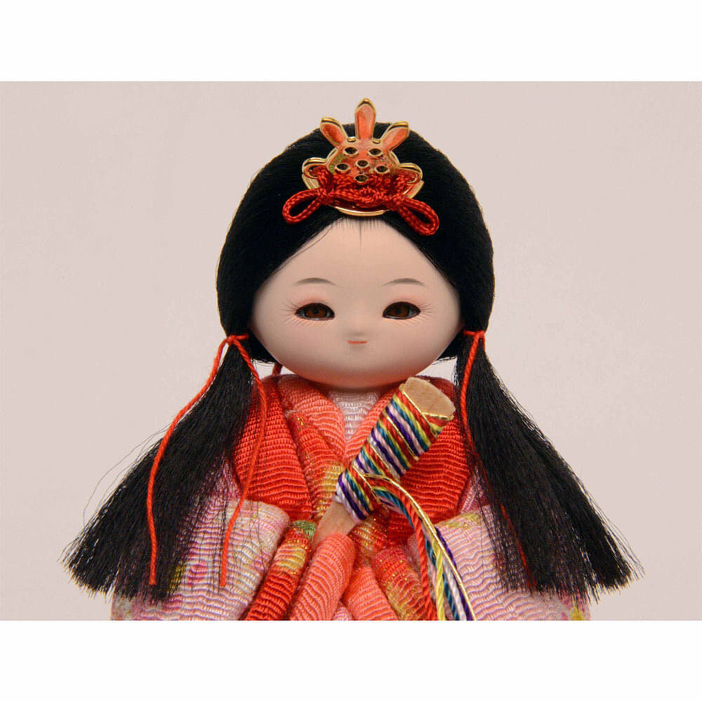 雛人形】木目込みケース飾り 親王飾り「ひなまり」 (337203) ひな人形