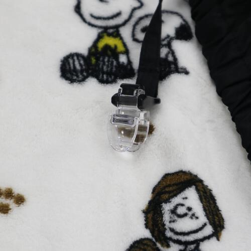 SNOOPY  抱っこ紐ケープ 中綿 ポンポン付き スヌーピー ベビーザらス限定