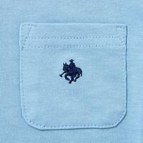 POLO BCS 半袖ポケットＴシャツ サックス&times;90cm  ベビーザらス限定 赤ちゃん 出産準備 出産祝い ベビー服 子供服