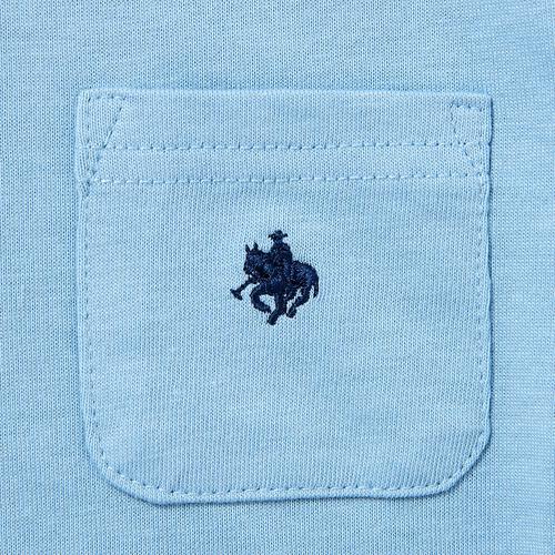 POLO BCS 半袖ポケットＴシャツ サックス&times;90cm  ベビーザらス限定 赤ちゃん 出産準備 出産祝い ベビー服 子供服