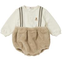 POLO BCS ボアブルマボディスーツ アイボリー×70cmベビーザらス限定