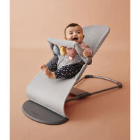 BabyBjorn ベビービョルン  バウンサーBliss ブリス 3Ｄジャージー (ライトグレー) バウンサー 1ヵ月～2歳頃まで メーカー直送品