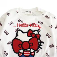 SANRIO サンリオ キティ 長袖ダルマボディスーツ ベージュ×70-80cm ベビーザらス限定