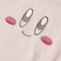 星のカービィ 半袖ボディースーツ 顔ドッカン 天竺 ピンク&times;80cm ベビーザらス限定