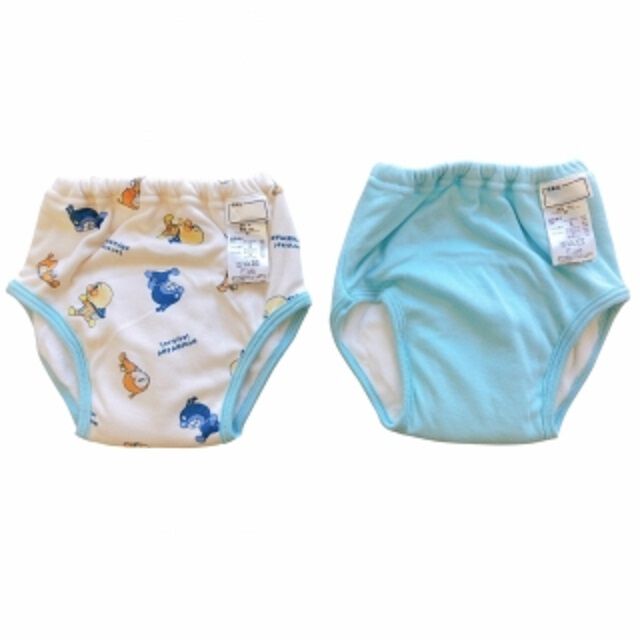 アンパンマン 2枚組 6層トレーニングパンツ 100cm サックス | Babies