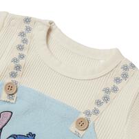 Disney ディズニー 半袖ボディスーツ 吊りブルマ風 スティッチ サックス&times;80cm ベビーザらス限定 赤ちゃん 出産準備 出産祝い ベビー服 子供服