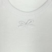 半袖ロンパース肌着 2枚組 保湿スムス ケーキ ピンク&times;70cm