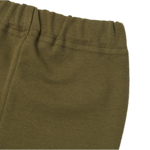 RAT-A-TATR ラッタッター デイリーパンツ レギンス ストレッチフライス(グリーン&times;90cm)