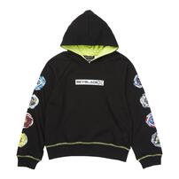 BEYBLADE X 長袖パーカー ベイブレード エックス ブラック×130cm