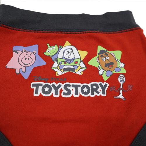 Disney ディズニー 3枚組ブリーフ トイストーリー 総柄×ワンポイント レッド×95cm ベビーザらス限定