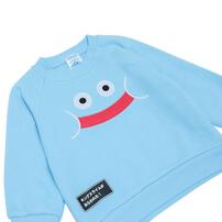 ドラクエベビー＆キッズ スウェットシャツ キングスライム(ブルー&times;80cm)  ベビーザらス限定　