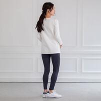 らくちんレギンス(ミディアムブルー×L)