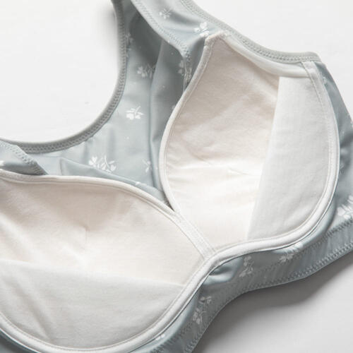 Petit jouet for Maternity プティジュエット マタニティブラ フラワー(サックス×M MU) ベビーザらス限定