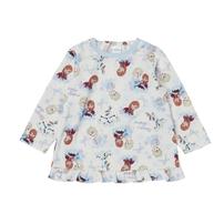 ディズニー アナと雪の女王 長袖パジャマ フェミニン かぶり ホワイト×110cm ベビーザらス限定