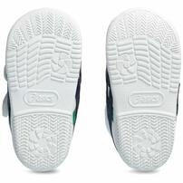 アシックス スクスク アミュレファースト SL(ホワイト／ネイビー&times;11.5cm)