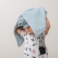 湯上りバスタオル 3枚組 ブルー&times;フリー ベビーザらス限定