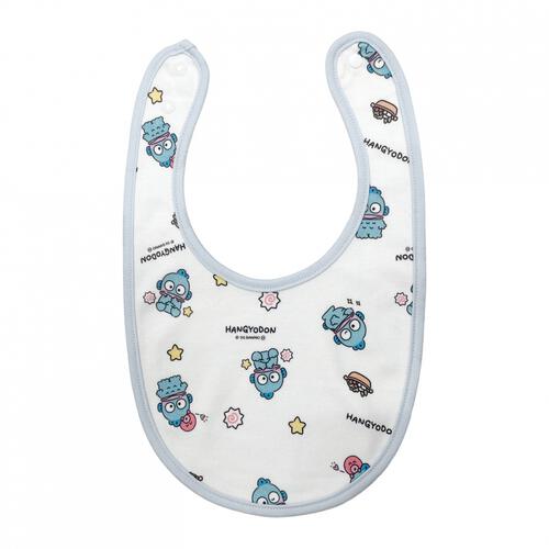 SANRIO サンリオ アップリケ付きスタイ2枚組 ハンギョドン(ブルー×フリー) ベビーザらス限定