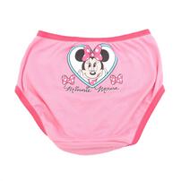 Disney ディズニー ウエスト平ゴム ショーツ 3枚組 ミニー ピンク×120cm