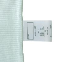 2枚組 涼感袖なしシャツ肌着 シースルー 恐竜 パステルブルー×90cm