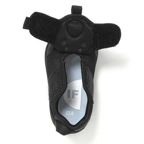 IFME イフミーパットベビーシューズ206301 ブラック&times;13.5cm