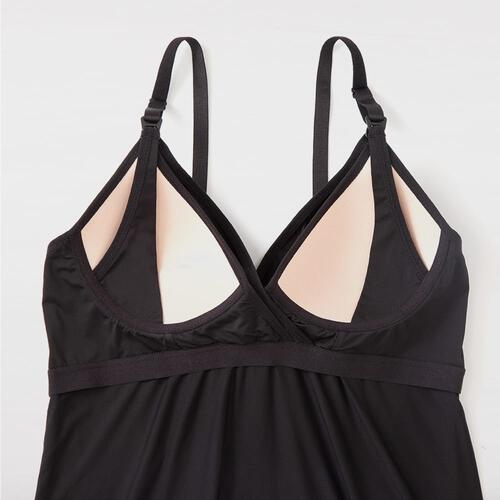 着るだけひんやりモールドカップキャミ（ブラックx M）(ブラック&times;M)