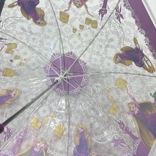 Disney ディズニー ラプンツェル キッズ こども ビニール傘 50cm