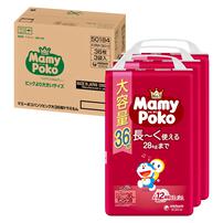 マミーポコ パンツ ドラえもん オムツビッグより大きいサイズ（13～28kg）108枚（36枚x3パック）箱入り 【ユニ・チャーム パンツタイプ おむつ】 【オンラインストア限定】【お一人様4点限り】