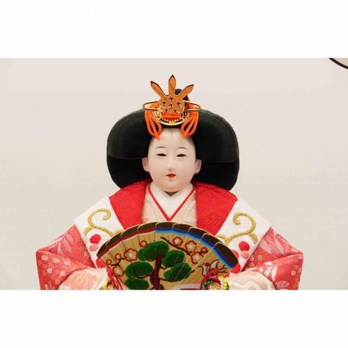 【雛人形】ケース飾り 親王飾り「格子に花手毬六角ワインアクリル」 (322987)ひな人形 おしゃれ トイザらス・ベビーザらス限定【メーカー直送】