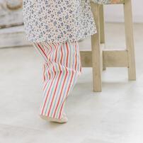 【FirstCloset×mioさん】ロングパンツ オフホワイト×95cm