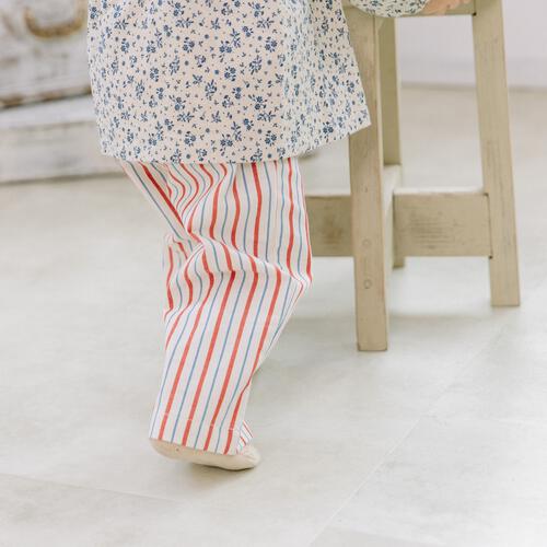 【FirstCloset×mioさん】ロングパンツ オフホワイト×95cm