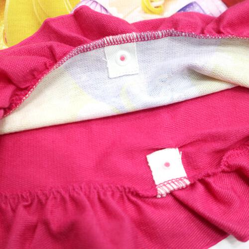 Disney ディズニー 長袖ナイトドレス フリル付き プリンセス ピンク×110cm ベビーザらス限定