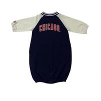 MLB スタジャン風ドレスオール  カブス ネイビー&times;50-70cm ベビーザらス限定