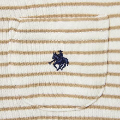 POLO BCS ボーダートレーナー ベージュ&times;80cm ベビーザらス限定