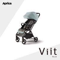 Aprica アップリカ Viit ヴィット  (シルバーグリーン) B型ベビーカー 簡単折りたたみ 姿勢サポート 7ヶ月～4歳頃対応
