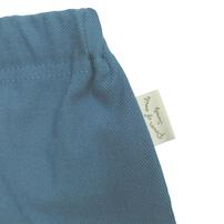 モンキーパンツ デニムニット ミディアムブルー&times;70cm