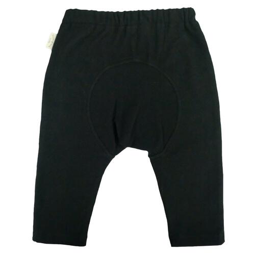 モンキーパンツ 両面起毛 ブラック×90cm