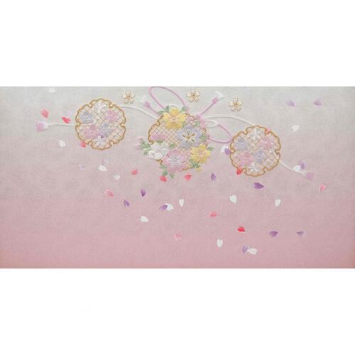 【雛人形】ケース飾り 親王飾り「雪輪桜刺繍木目調」(322353)ひな人形 ひな祭り お雛様 彩シリーズ おしゃれ トイザらス・ベビーザらス限定【メーカー直送】