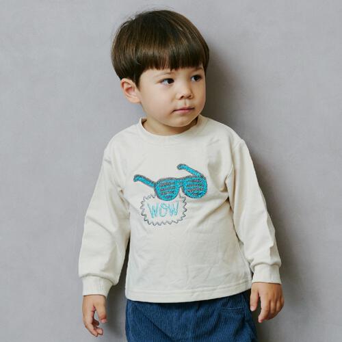 ベビーザらス限定　sophitica サガラ刺繍 デイリートップス サングラス(オフホワイト&times;90cm)