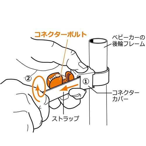 T‐REX ティーレックス バギーボード (ベビーカーアクセサリー 適正体重24kgまで）