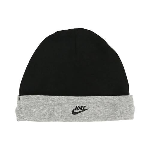 NIKE 新生児3点セット フューチュラ ロゴ (ブラック&times;60-70cm)