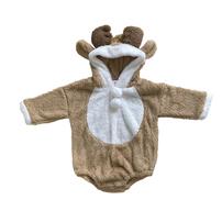 クリスマス トナカイダルマオール コスチューム ベビー サンタクロース コスチューム 子供 衣装  ベージュ×70cm ベビーザらス限定