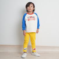 【TOMICA kie_158さんプロデュース】TOMICA トミカ レギンス  イエロー×120cm