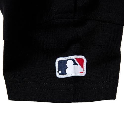 MLB ワッペン半袖ボディスーツ ヤンキース ブラック&times;70cm  ベビーザらス限定