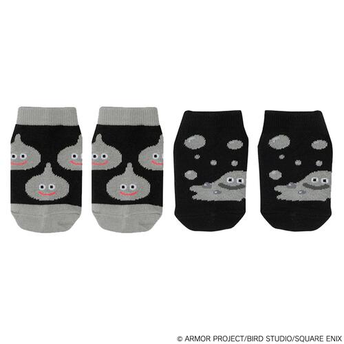 ドラクエベビー＆キッズ 2足入りショートソックス メタルモンスター