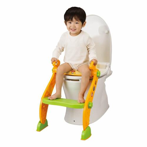 アンパンマン 2WAYでつかえる！ステップ付き補助便座