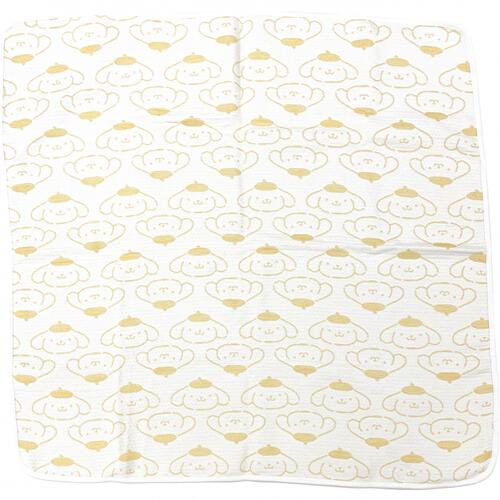 SANRIO サンリオ 多重織ガーゼおくるみ ポムポムプリン イエロー&times;ﾌﾘｰ ベビーザらス限定