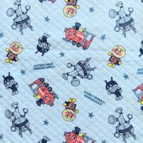 ANPANMAN アンパンマン ニットキルトパジャマ 総柄 サックス×100cm ベビーザらス限定